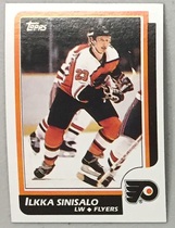 1986 Topps Base Set #36 llkka Sinisalo