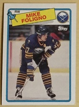 1988 Topps Base Set #184 Mike Foligno