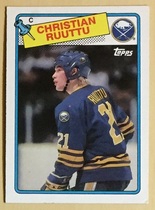 1988 Topps Base Set #18 Christian Ruutu