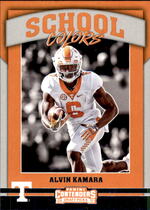 2017 Panini Contenders Draft Picks School Colors #11 Alvin Kamara