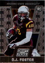 2016 Panini Prizm Collegiate Draft Picks #143 D.J. Foster
