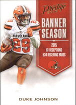 2016 Panini Prestige Banner Season #16 Duke Johnson