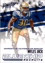 2016 Panini Prestige Blue Chip Recruits #15 Myles Jack