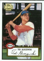 2001 Topps Archives Series 2 #314 Ted Kluszewski