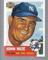2001 Topps Archives #104 Johnny Mize