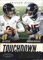 2013 Panini Contenders Touchdown Tandems #5 Brandon Marshall|Jay Cutler