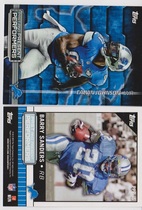 2015 Topps Past & Present Performers Dual #PPP-JS Barry Sanders|Calvin Johnson