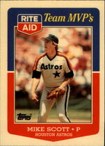 1988 Topps Rite-Aid Team MVPs #4 Mike Scott