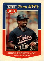 1988 Topps Rite-Aid Team MVPs #21 Kirby Puckett