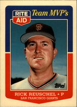 1988 Topps Rite-Aid Team MVPs #30 Rick Reuschel