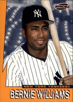 1999 Pacific Invincible Seismic Force #11 Bernie Williams