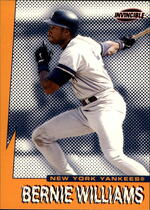 1999 Pacific Invincible Seismic Force #11 Bernie Williams
