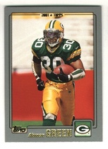 2001 Topps Base Set #176 Ahman Green