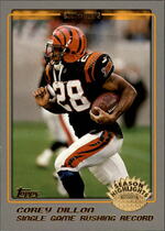 2001 Topps Base Set #285 Corey Dillon