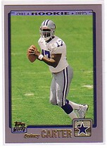 2001 Topps Base Set #337 Quincy Carter