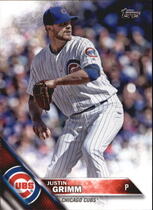 2016 Topps Update #US276 Justin Grimm
