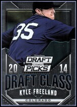 2014 Panini Prizm Perennial Draft Picks Draft Class #7 Kyle Freeland