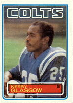 1983 Topps Base Set #212 Nesby Glasgow