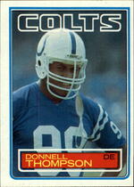 1983 Topps Base Set #217 Donnell Thompson