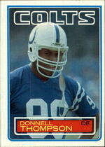 1983 Topps Base Set #217 Donnell Thompson