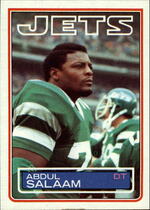 1983 Topps Base Set #352 Abdul Salaam