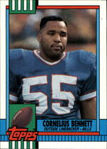 1990 Topps Base Set #208 Cornelius Bennett