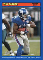 2005 Topps Bazooka Blue #135 Tiki Barber