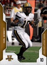 2008 Upper Deck Draft Edition #33 Earl Bennett