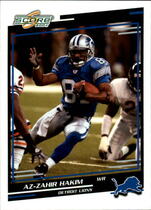 2004 Score Base Set #83 Az-Zahir Hakim
