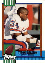 1990 Topps Base Set #30 Tyrone Braxton