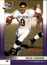 2002 Press Pass JE First Down #FD40 David Garrard