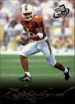 2001 Press Pass Base Set #20 Santana Moss