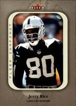 2003 Fleer Snapshot #8 Jerry Rice