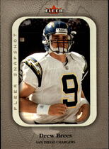 2003 Fleer Snapshot #43 Drew Brees