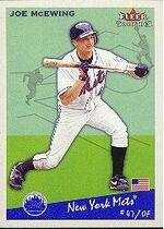2002 Fleer Tradition #230 Joe McEwing