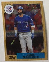 2017 Topps Silver Pack 1987 Topps Chrome Refractor Series 2 #87-JBU Jose Bautista