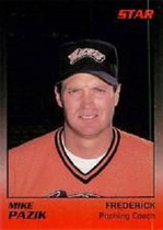 1989 Star Frederick Keys #26 Mike Pazik