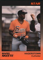 1989 Star Hagerstown Suns #17 Rafael Skeete
