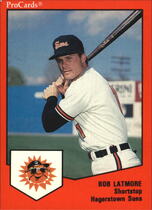 1989 ProCards Hagerstown Suns #271 Bob Latmore