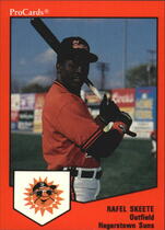 1989 ProCards Hagerstown Suns #278 Rafael Skeete