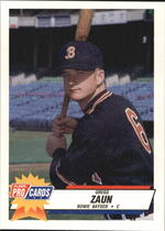 1993 Fleer ProCards Bowie Baysox #2192 Gregg Zaun