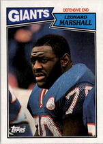 1987 Topps Base Set #23 Leonard Marshall