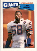 1987 Topps Base Set #24 Carl Banks