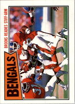 1987 Topps Base Set #184 Cincinnati Bengals
