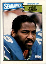 1987 Topps Base Set #180 Jacob Green