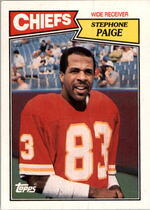 1987 Topps Base Set #162 Stephone Paige