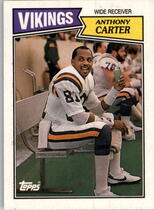 1987 Topps Base Set #202 Anthony Carter