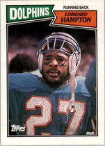 1987 Topps Base Set #234 Lorenzo Hampton