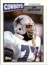 1987 Topps Base Set #268 Jim Jeffcoat