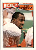 1987 Topps Base Set #393 Chris Washington